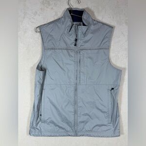 Vineyard Vines Performance Size Small Men’s Light Gray Nylon Vest Preppy